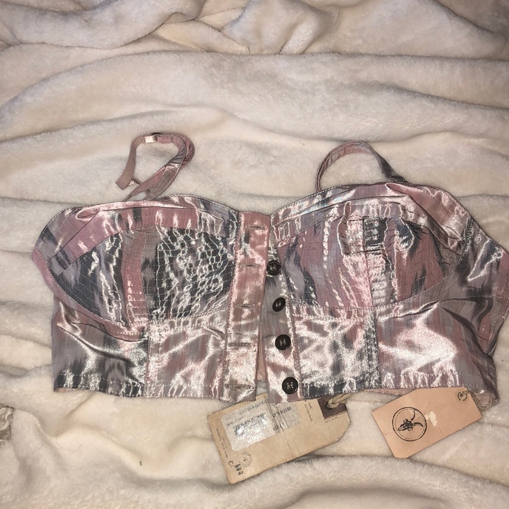 Brand new all saints bralette crop top